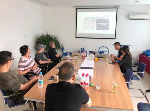 北京建工集團 兆家物業(yè)管理有限責任公司華威聯(lián)建供熱廠領(lǐng)導到河北同力閥門考察指導